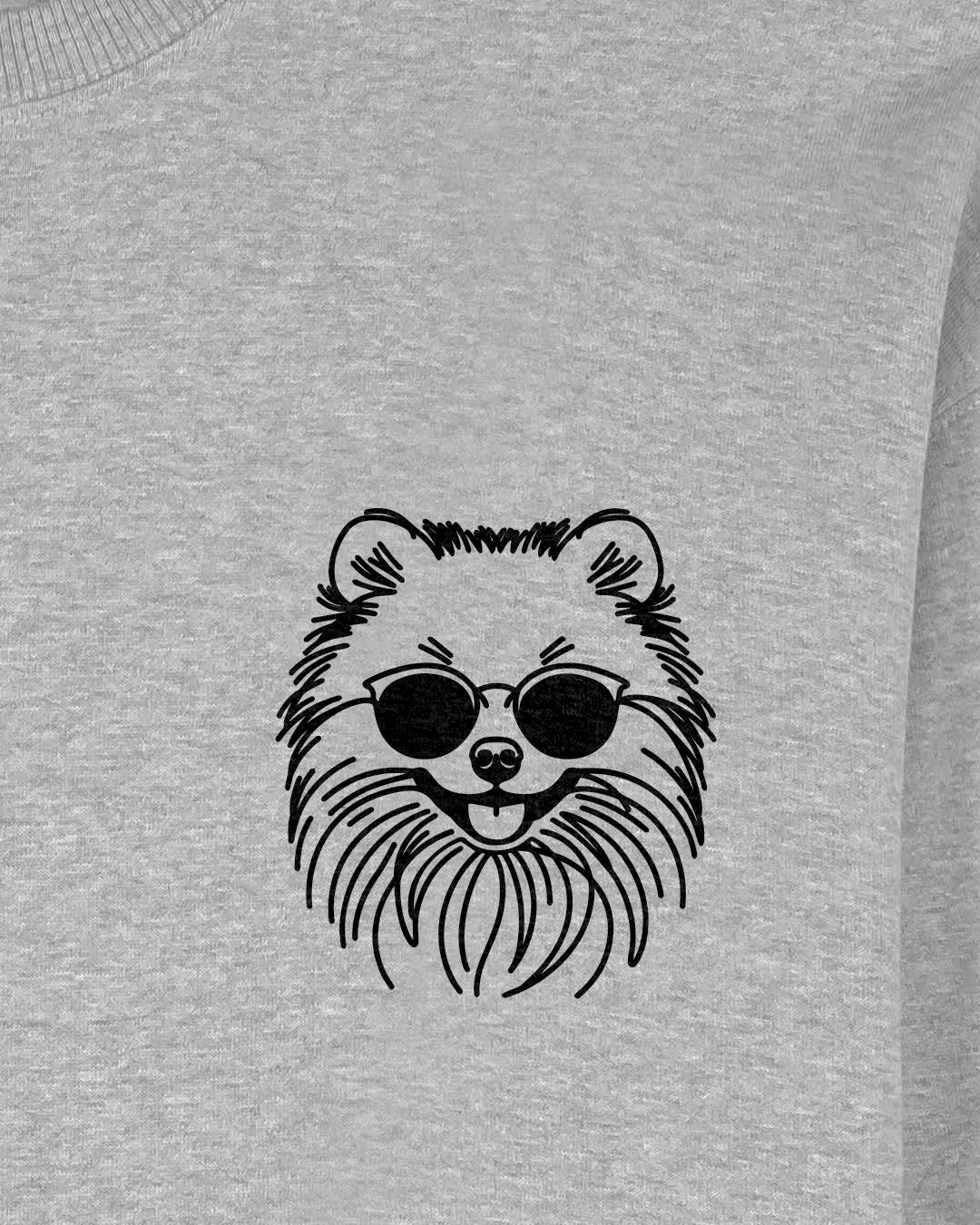 Line Art - Cooler Pomeranian - Motiv