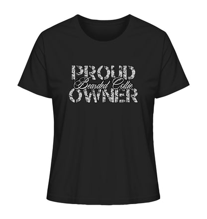 Proud Bearded Collie Owner - Ladies Organic Shirt - Multitalenty