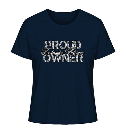 Proud Labrador Retriever Owner - Ladies Organic Shirt - Multitalenty