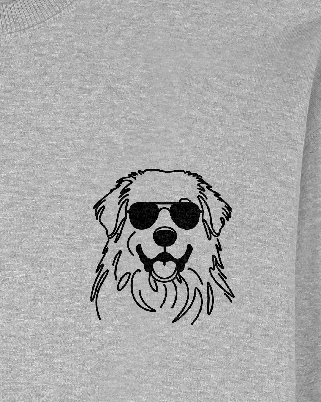 Line Art - Cooler Pyrenäenberghund - Motiv