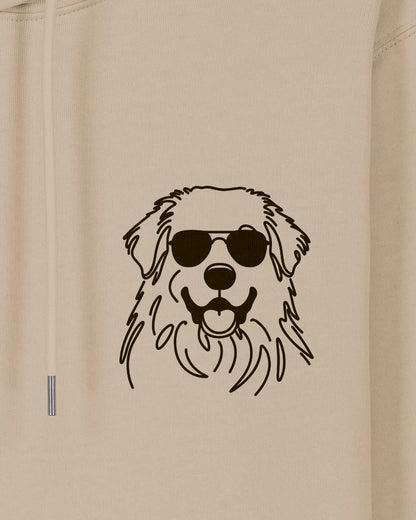 Line Art - Cooler Pyrenäenberghund - Motiv