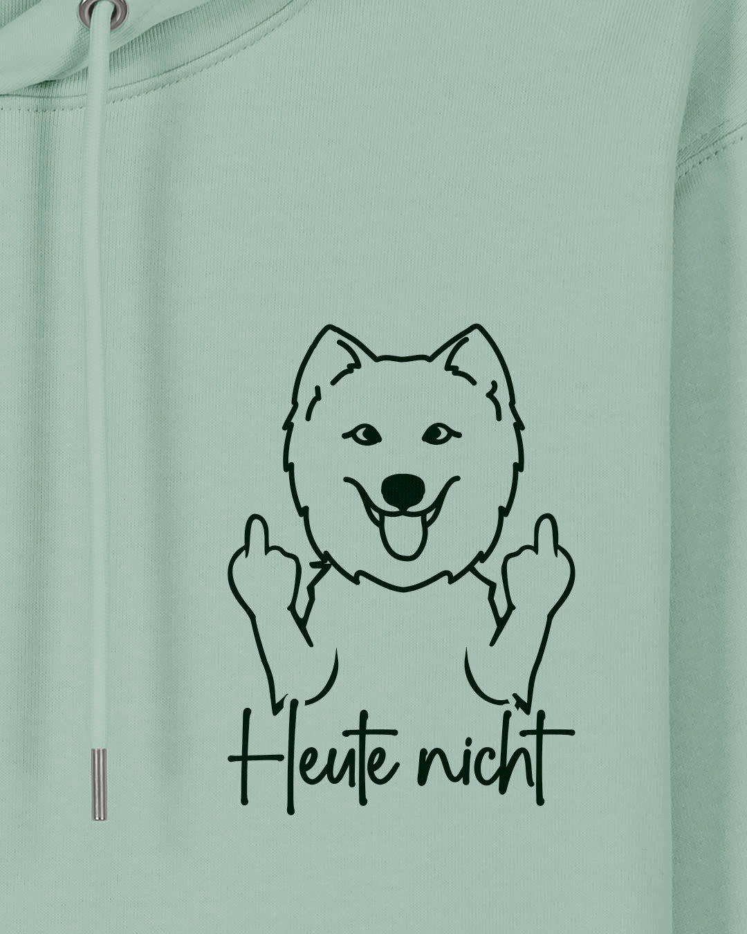 Heute nicht - Samojede - Motiv