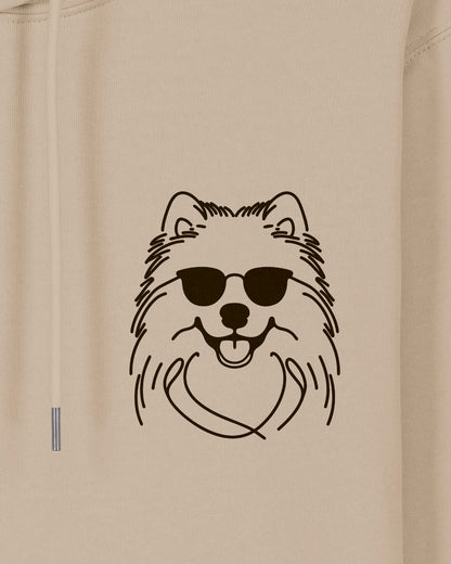 Line Art - Cooler Samojede - Motiv