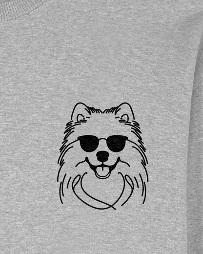 Line Art - Cooler Samojede - Motiv