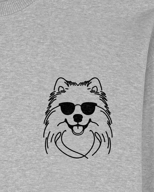 Line Art - Cooler Samojede - Motiv