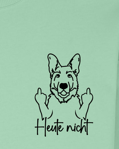Heute nicht - Deutscher Schäferhund - Motiv