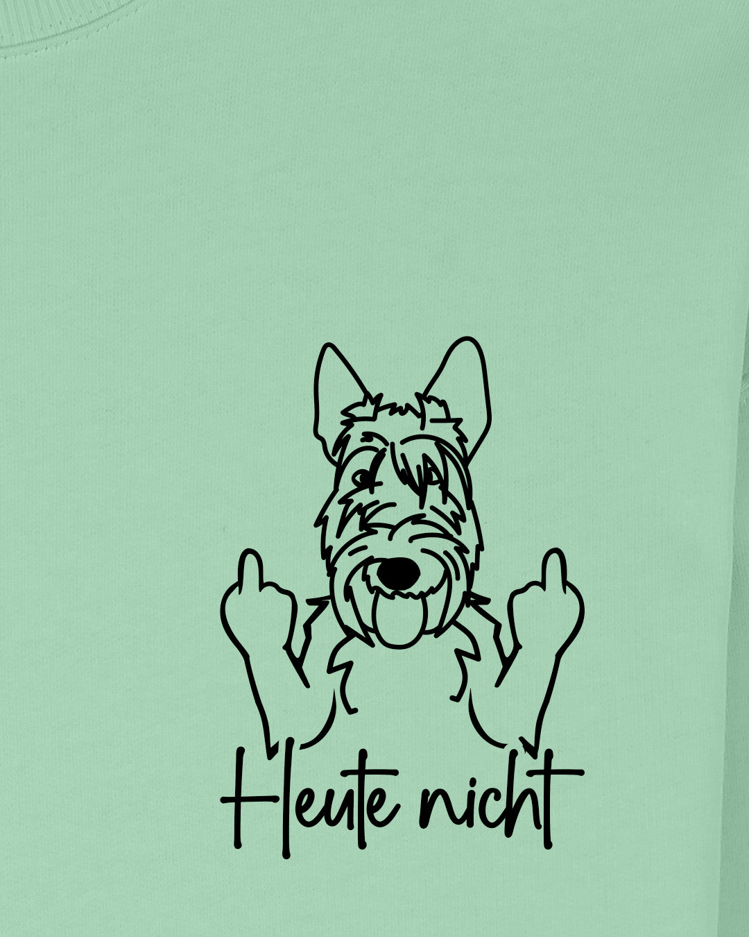 Heute nicht - Scottish Terrier - Motiv