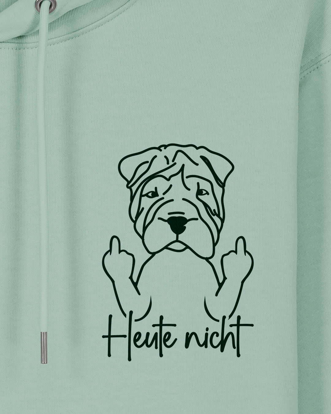 Heute nicht - Shar-Pei - Motiv