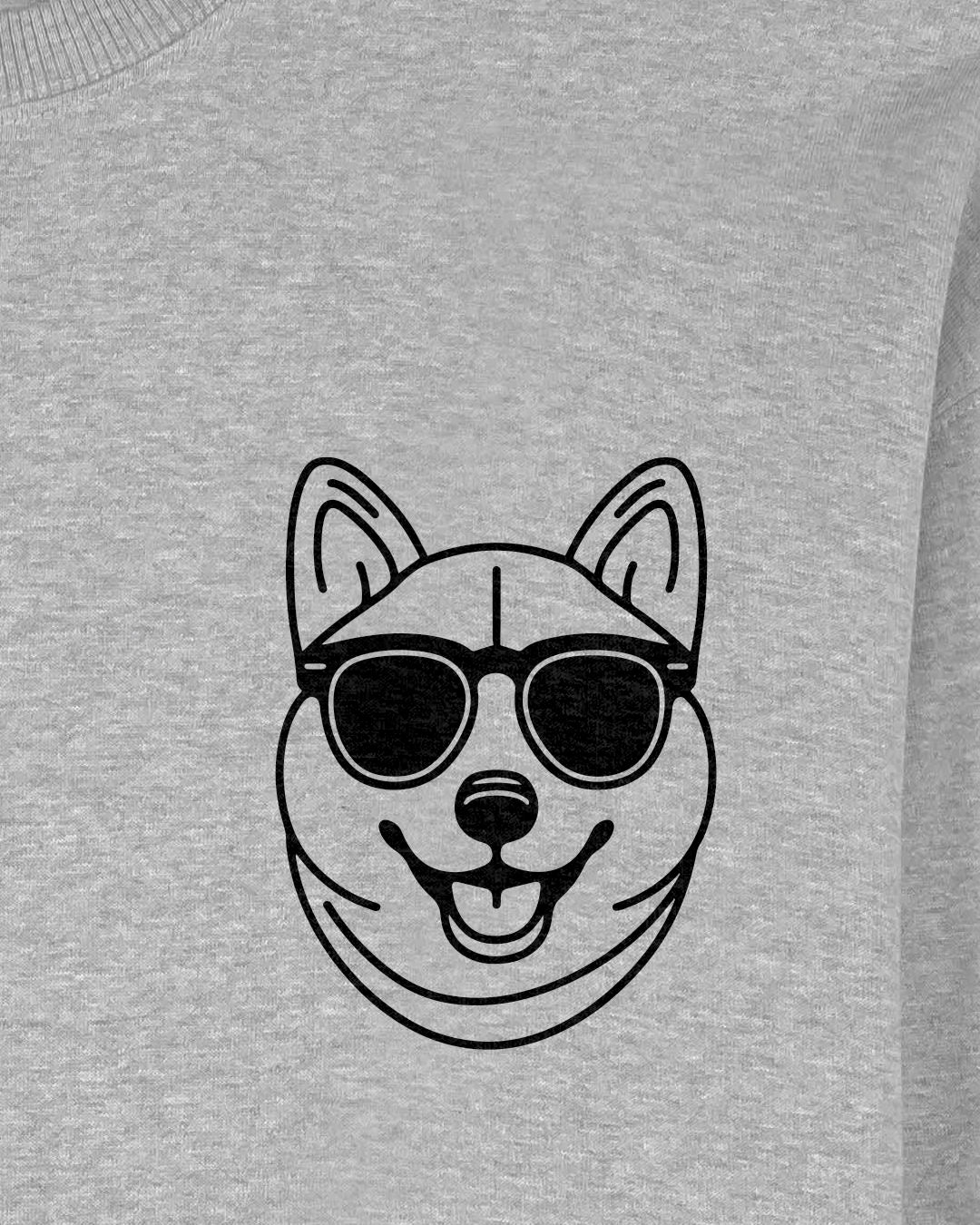 Motiv nah - Line Art - Cooler Shiba Inu