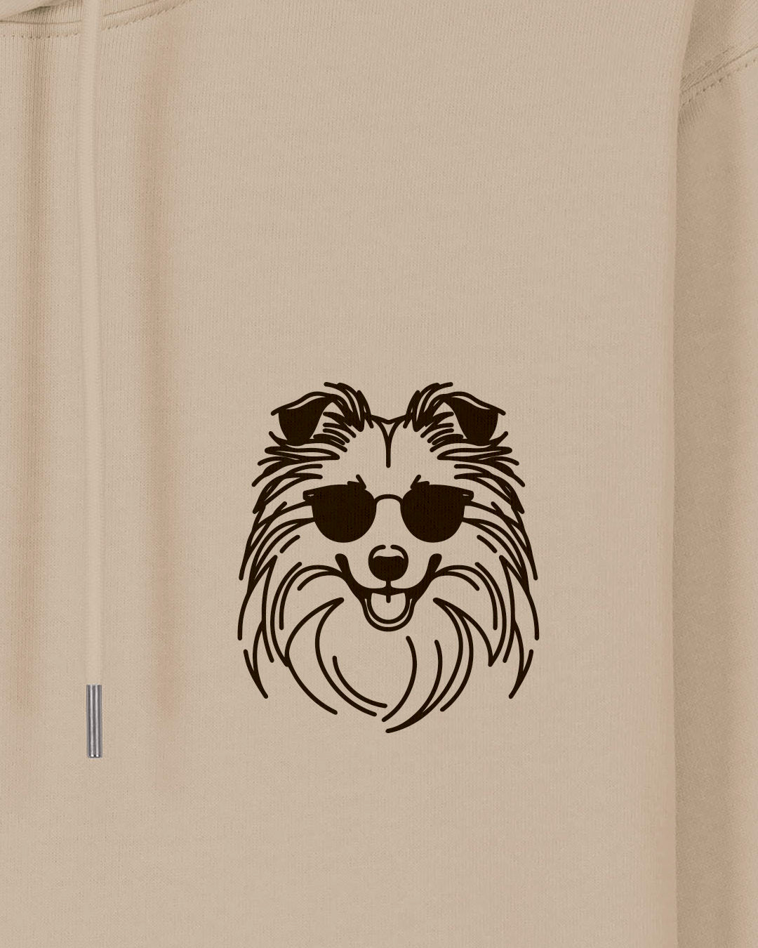 Motiv nah - Line Art - Cooler Shetland Sheepdog