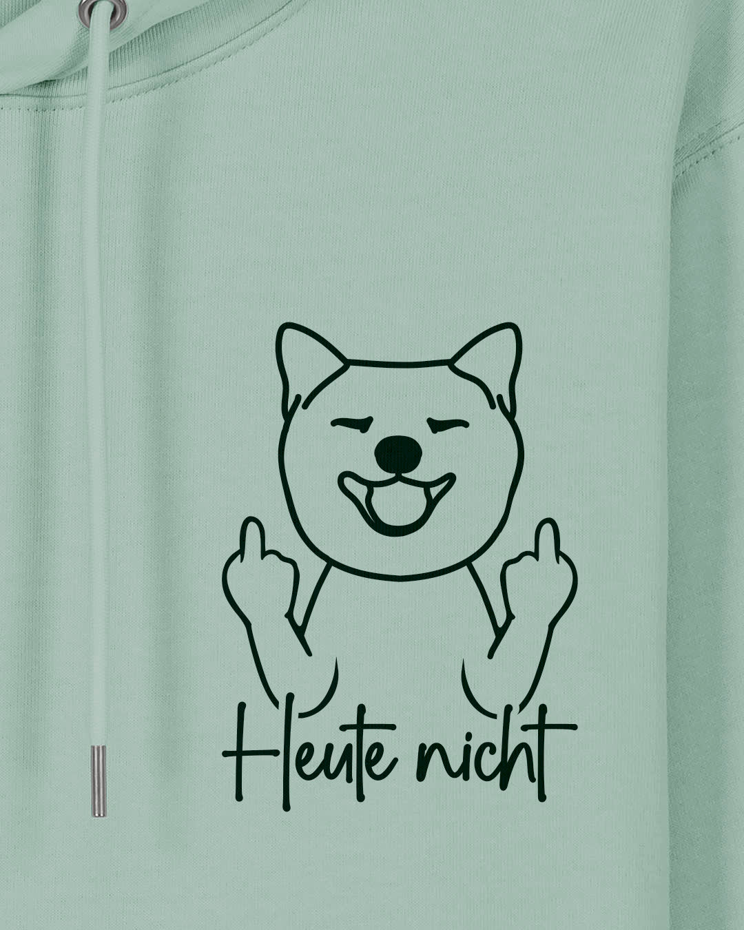 Heute nicht - Shiba Inu - Motiv