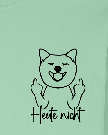 Heute nicht - Shiba Inu - Motiv