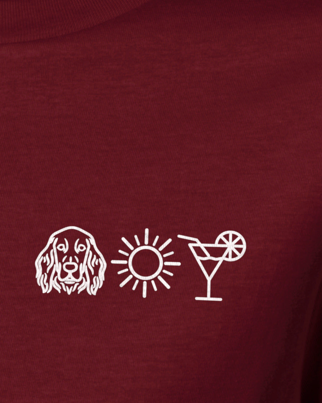 Irish Setter - Sonne Cocktail - Motiv