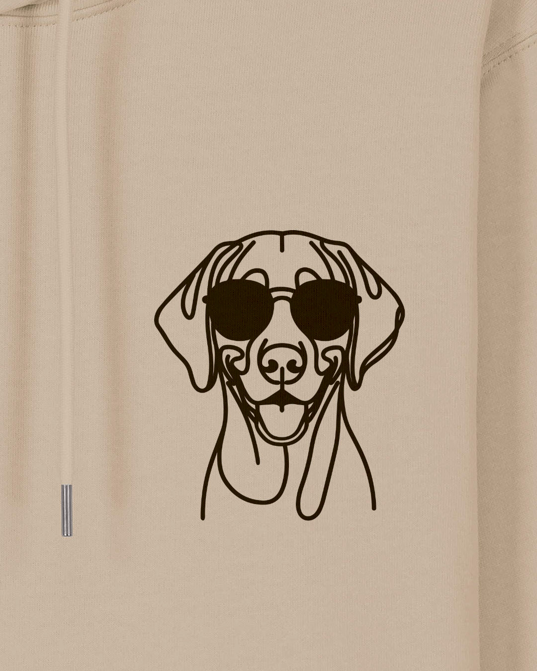 Line Art - Cooler Vizsla - Motiv