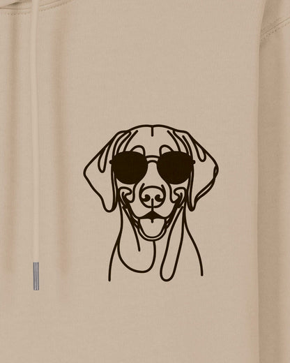 Line Art - Cooler Vizsla - Motiv