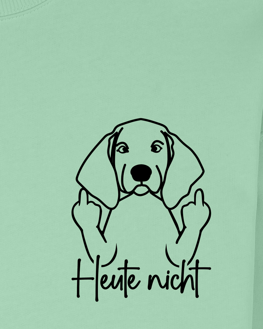 Heute nicht - Vizsla - Motiv