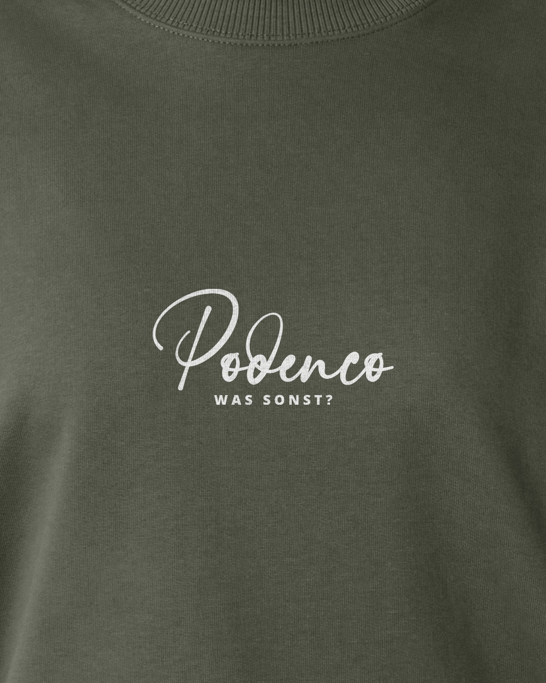 Was sonst? Podenco - Organic Oversize Sweatshirt