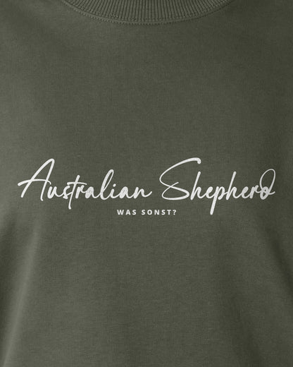 Was sonst? Australian Shepherd - Motiv