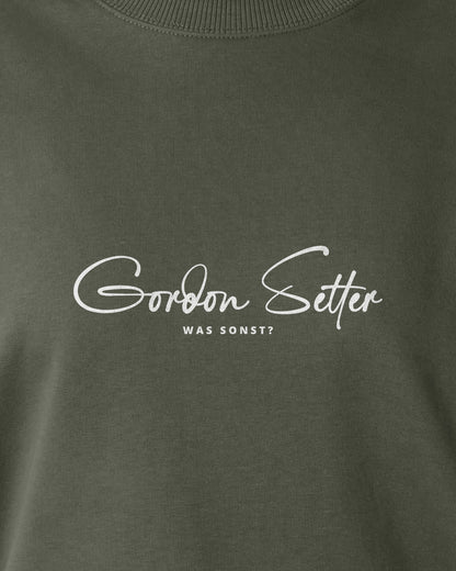 Was sonst? Gordon Setter - Organic Oversize Sweatshirt