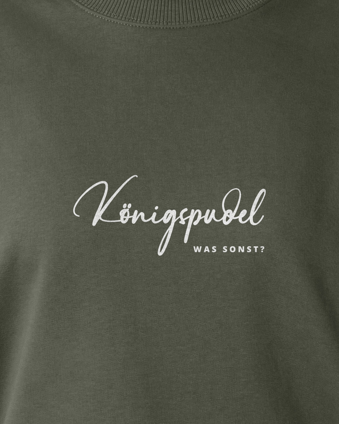 Was sonst? Königspudel - Motiv