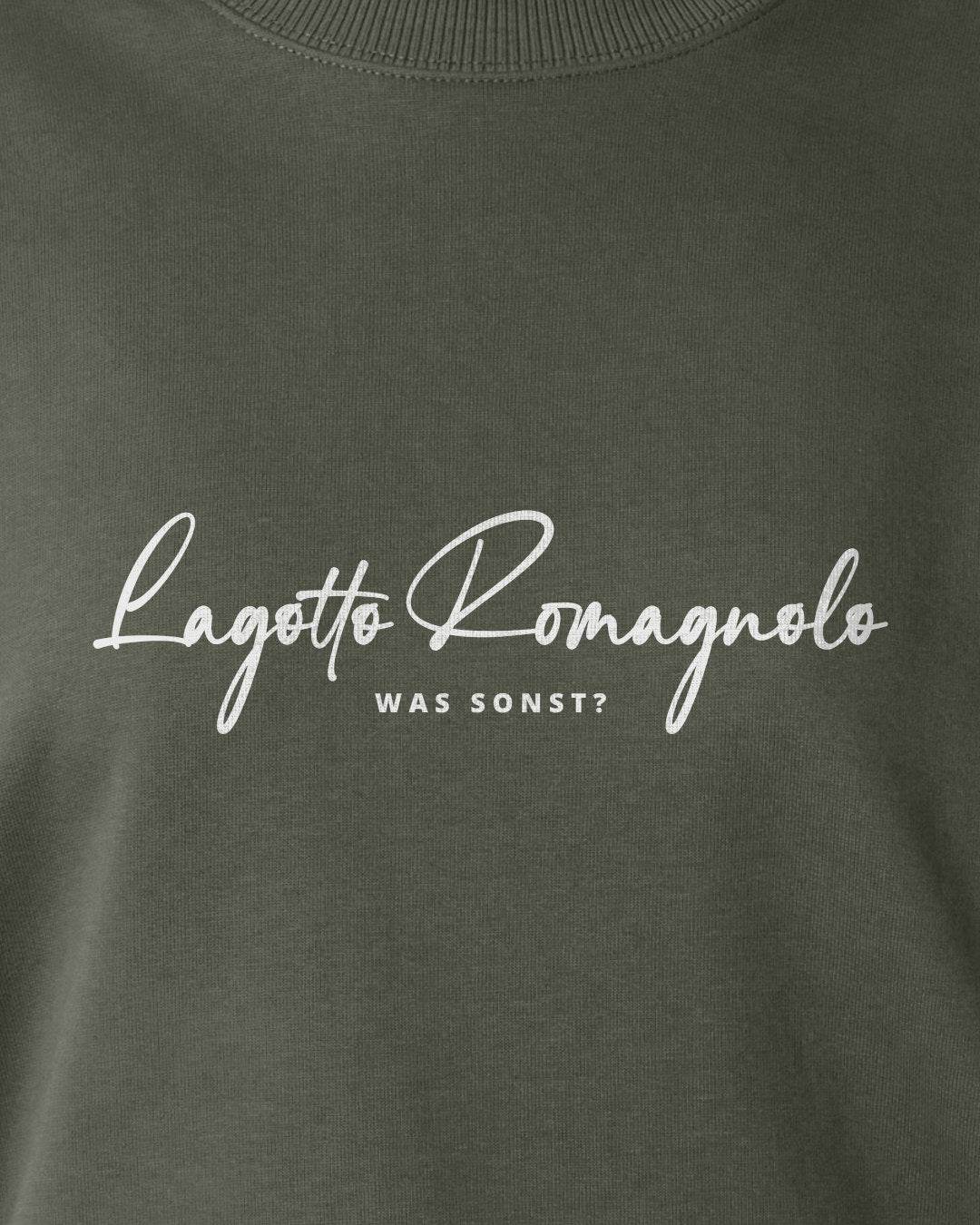Was sonst? Lagotto Romagnolo - Organic Oversize Sweatshirt