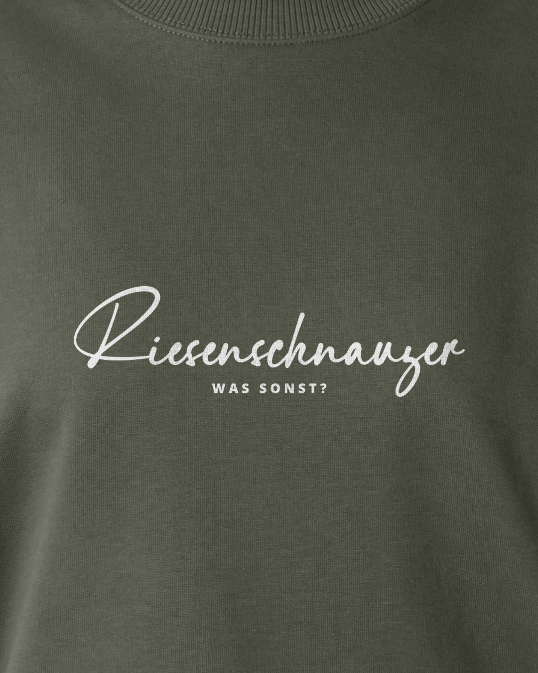 Was sonst? Riesenschnauzer