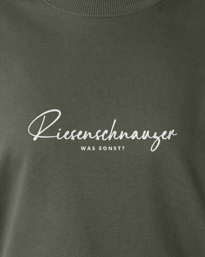 Was sonst? Riesenschnauzer