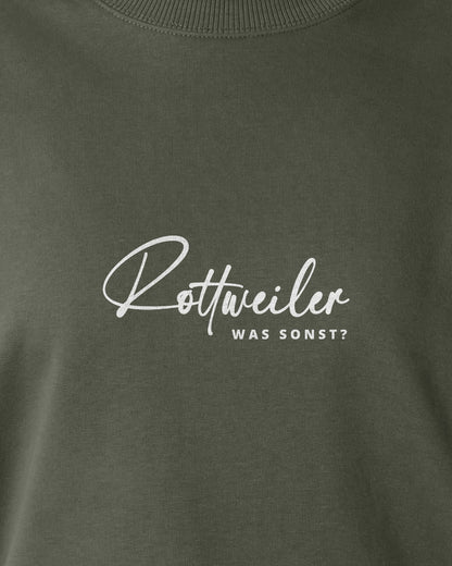 Was sonst? Rottweiler - Motiv