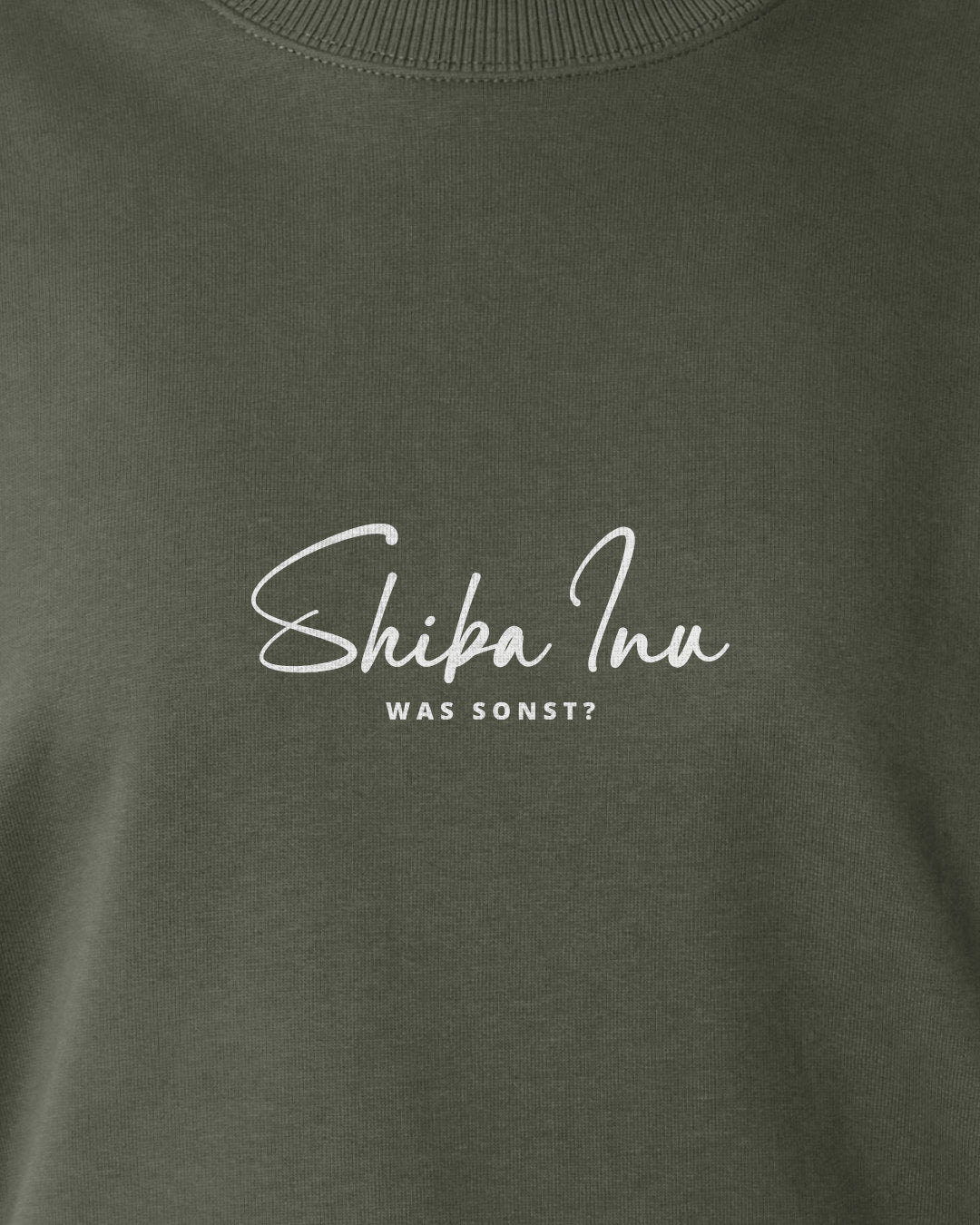 Was sonst? Shiba Inu - Motiv