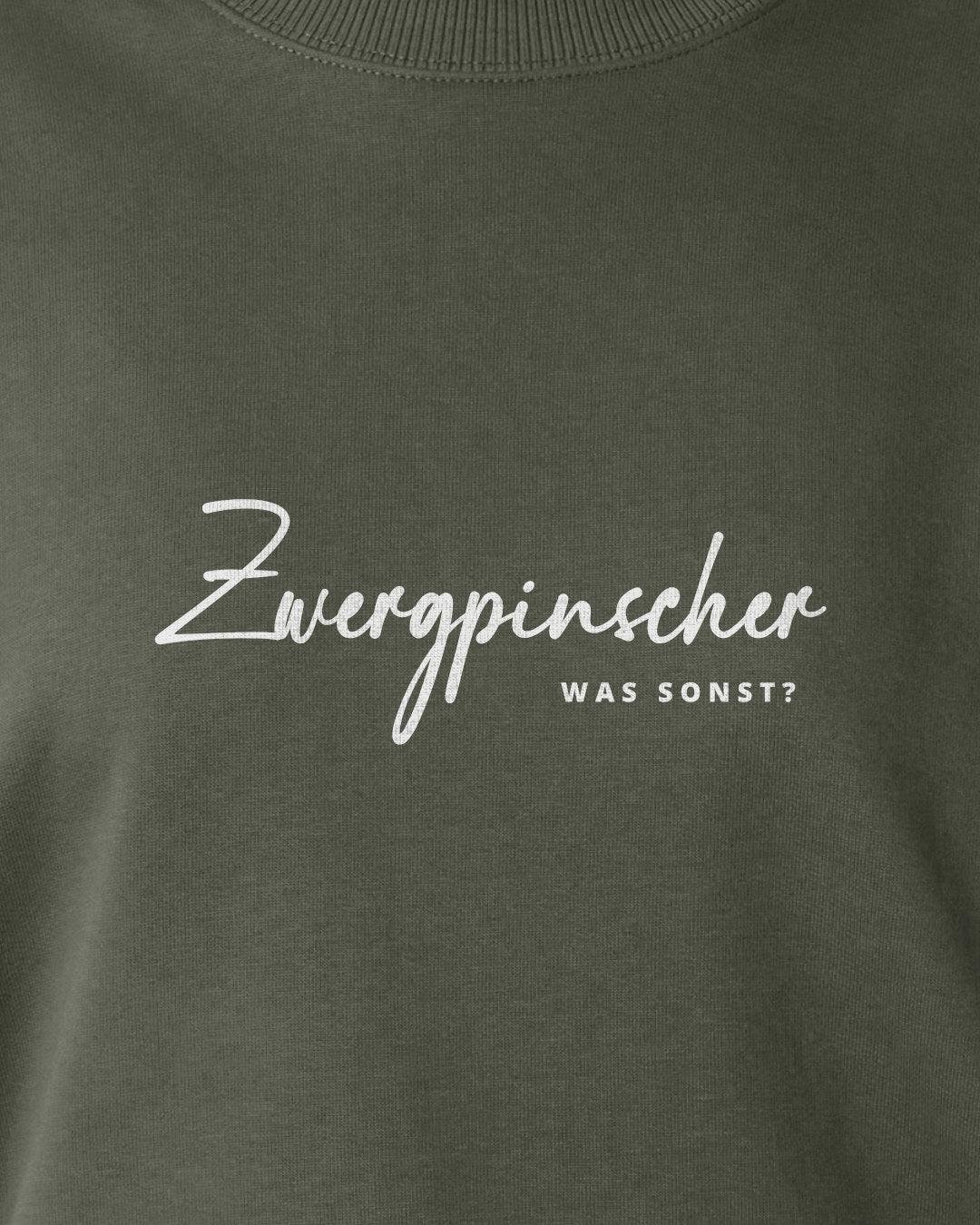 Was sonst? Zwergpinscher - Motiv