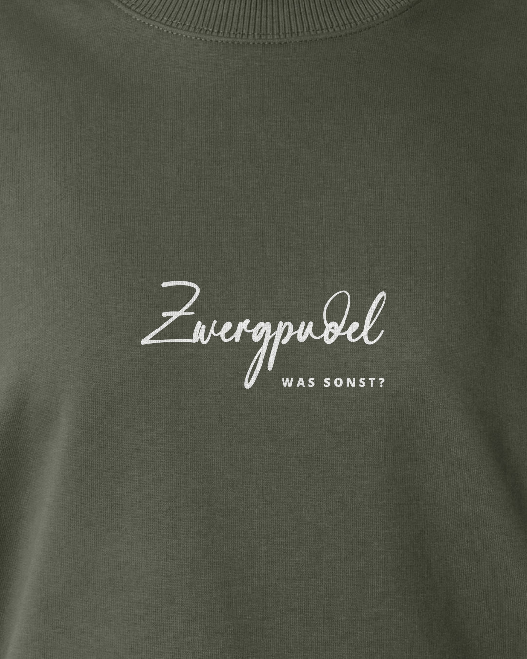 Was sonst? Zwergpudel - Motiv