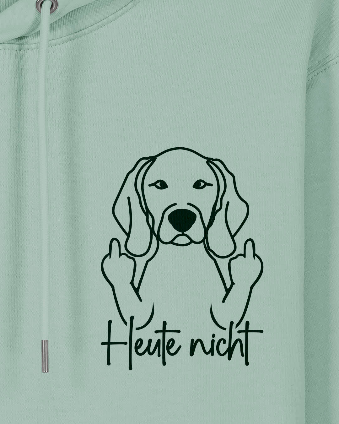 Heute nicht - Weimaraner - Motiv