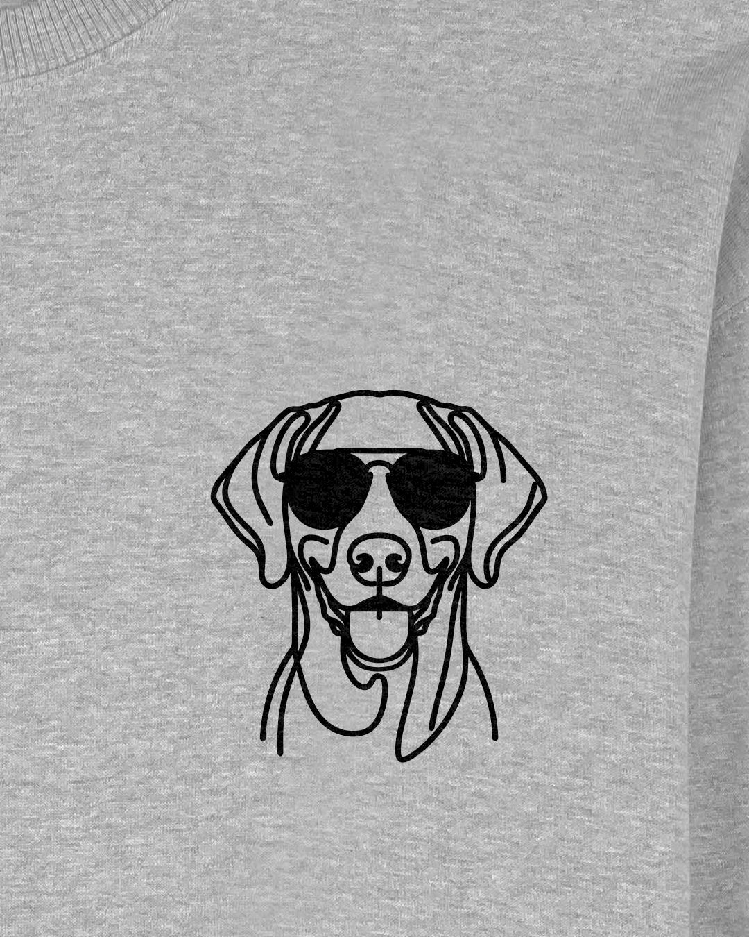 Line Art - Cooler Weimaraner - Motiv