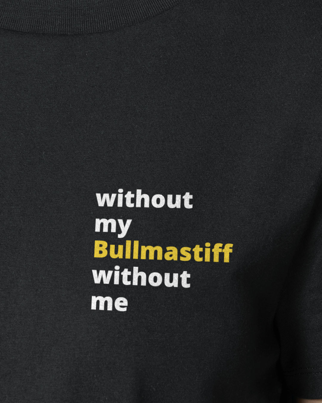 Motiv nah - without my bullmastiff