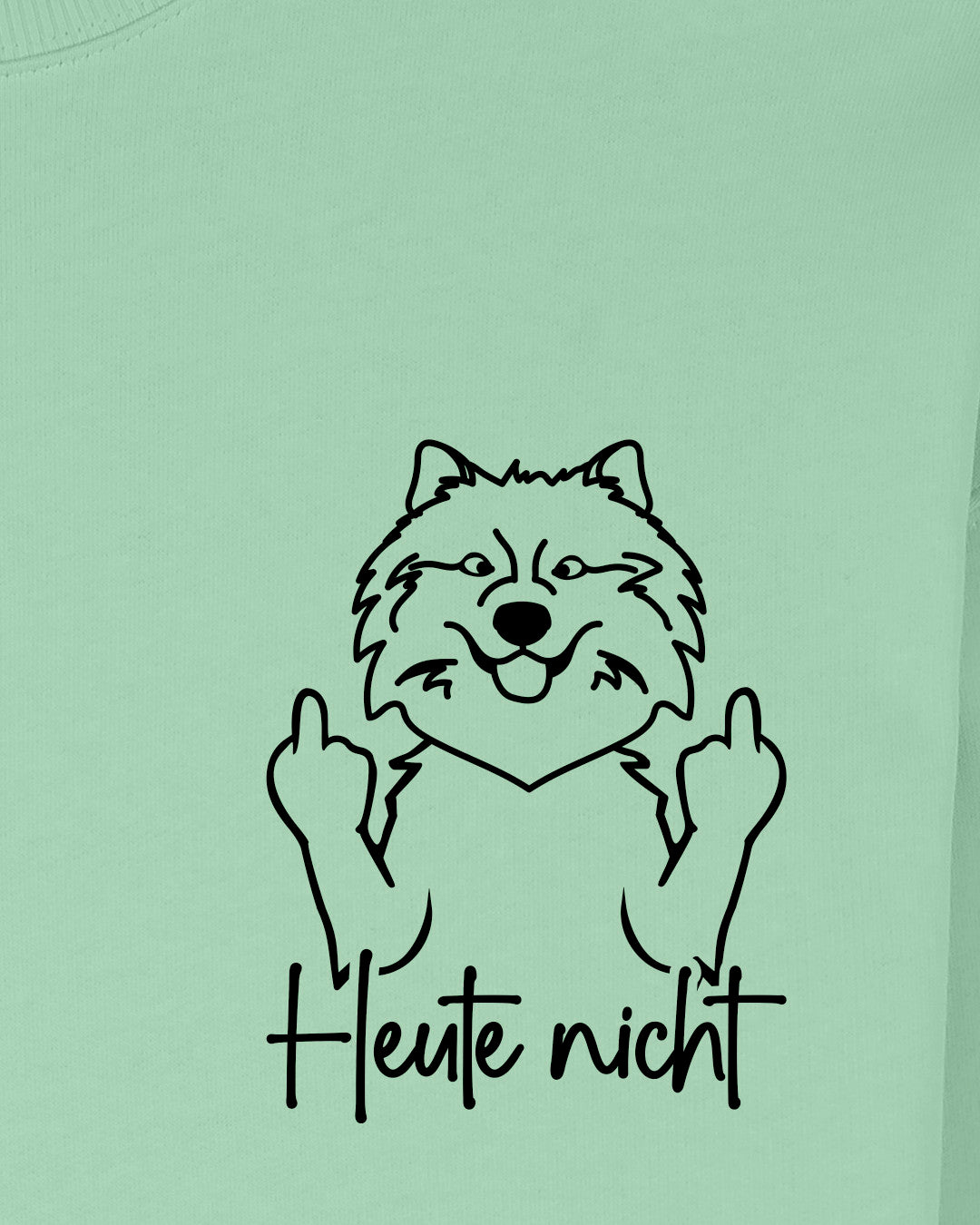 Heute nicht - Wolfsspitz - Motiv