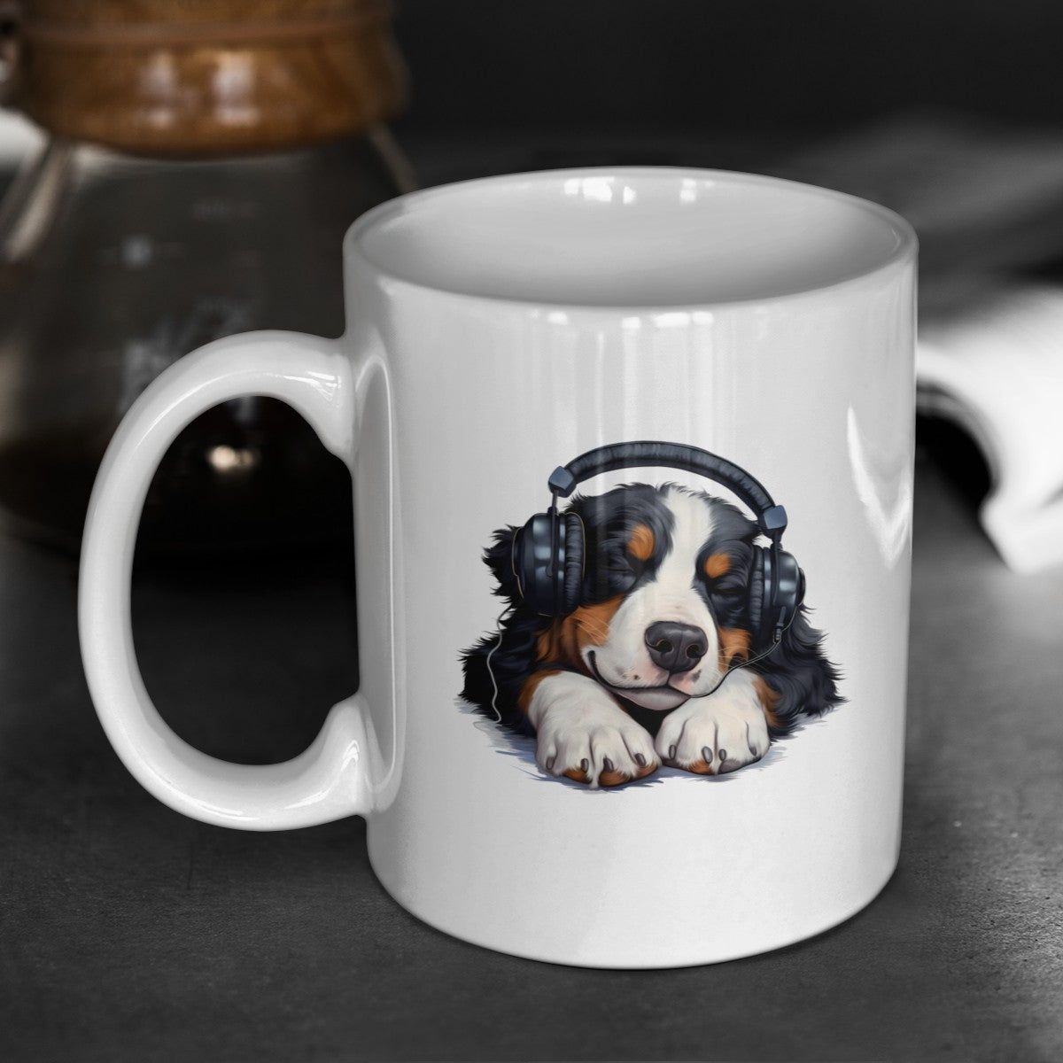 Kopfhörer Berner Sennenhund - Tasse glossy - Multitalenty
