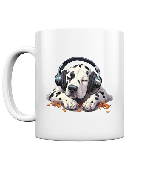 Kopfhörer Dalmatiner - Tasse glossy - Multitalenty