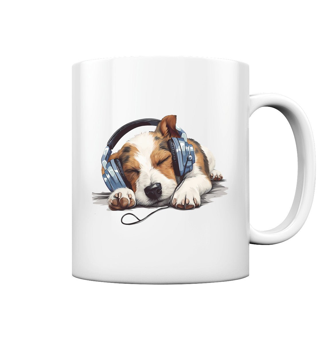 Kopfhörer Jack Russell - Tasse glossy - Multitalenty