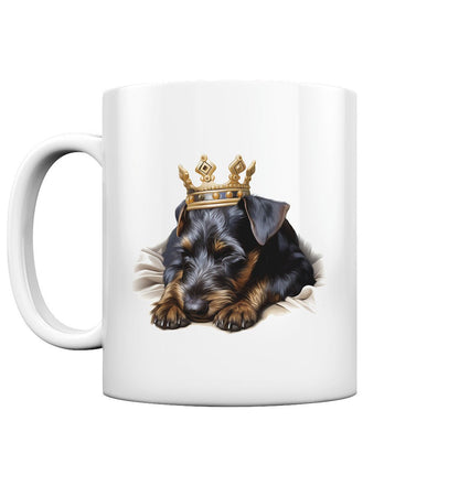 Schlafender Deutscher Jagdterrier - Tasse glossy - Multitalenty