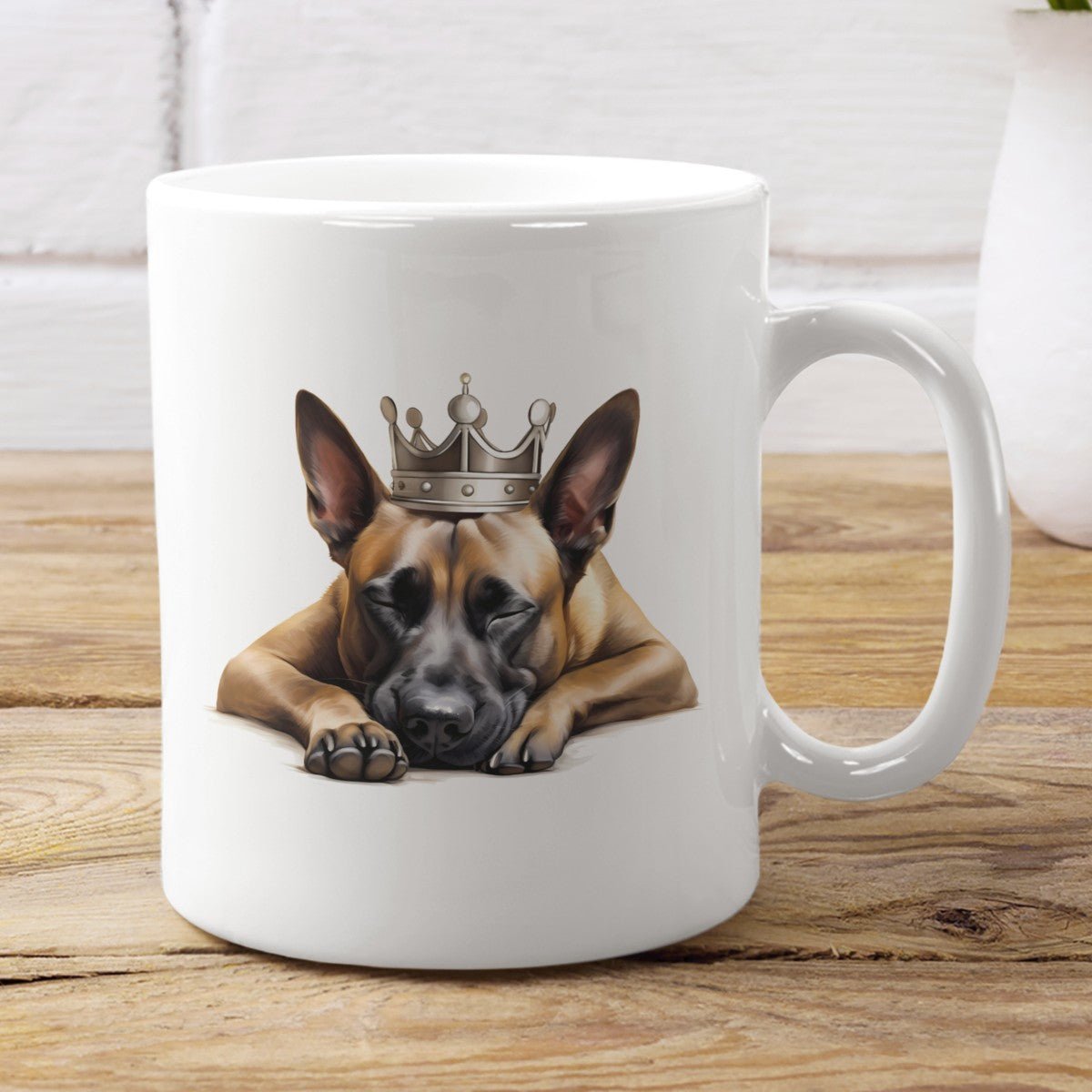 Schlafender Malinois - Tasse glossy - Multitalenty
