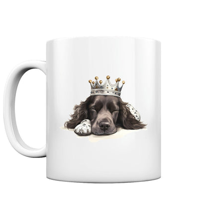 Schlafender Münsterländer - Tasse glossy - Multitalenty