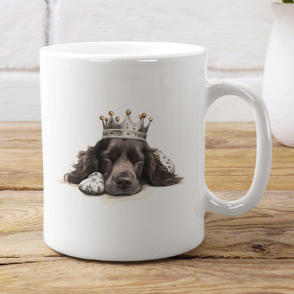 Schlafender Münsterländer - Tasse glossy - Multitalenty