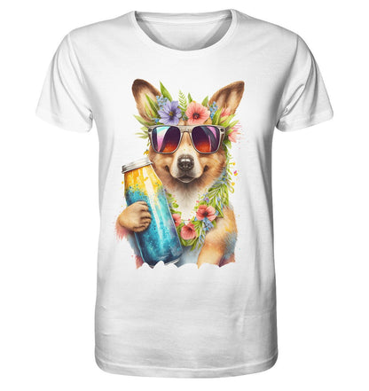 Welsh Corgi Pembroke - Summertime - Organic Shirt - Multitalenty